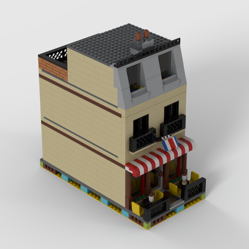 Lego Terraced Parisian Bakery