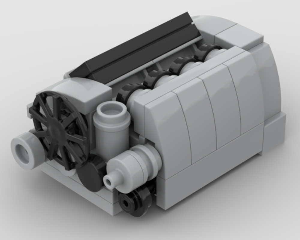 Lego BMW S54 Inline 6 Engine