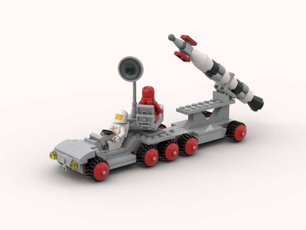 Lego Rocket launcher 462 - REMAKE