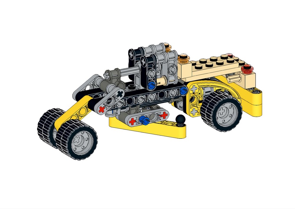 Lego Old Motor Grader