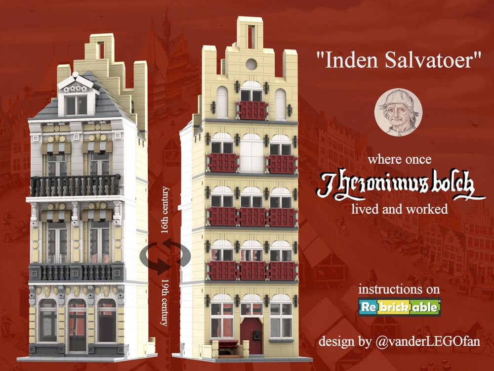 Lego "Inden Salvatoer" - Home of Hieronymus Bosch