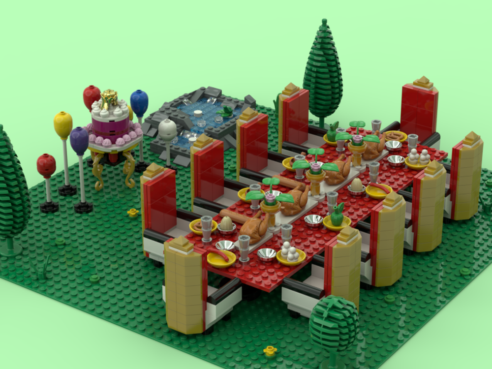 Lego Coronation Party