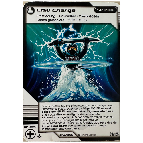 Lego Trading Card, Ninjago Deck #2: 89 - Chill Charge - North American Version