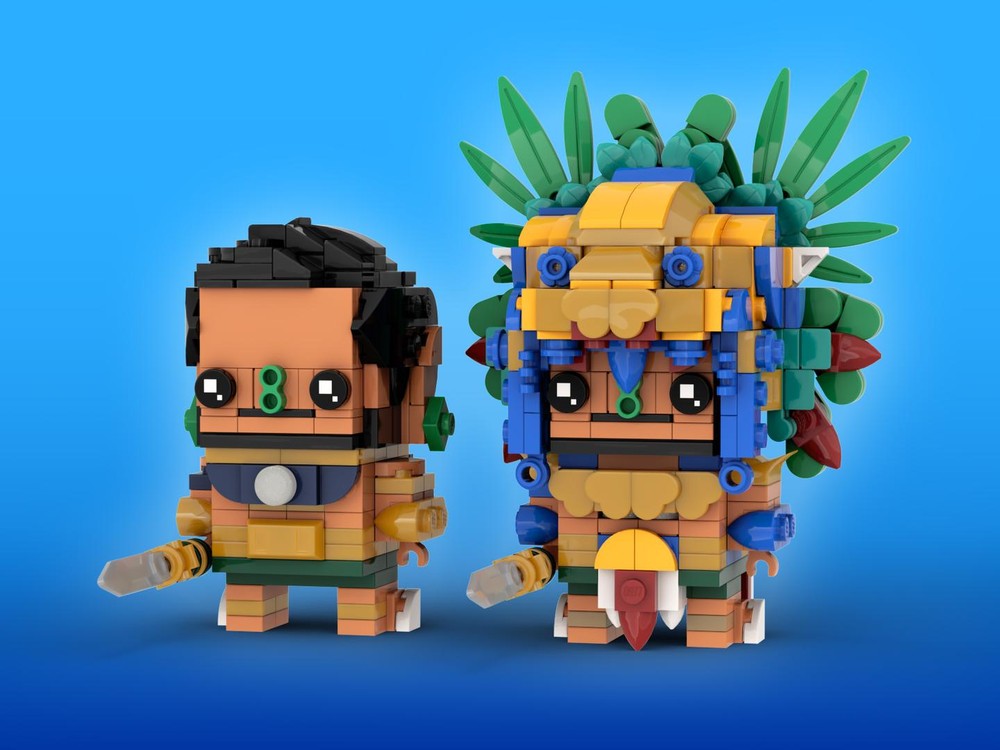 Lego Namor Brickheadz LEGO MOC - Black Panther: Wakanda Forever