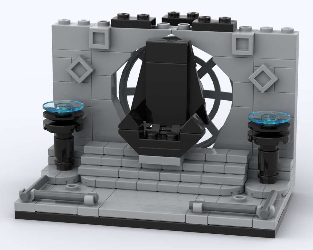 Lego SW Logo Minifig Module-7: Emperor's Throne Room