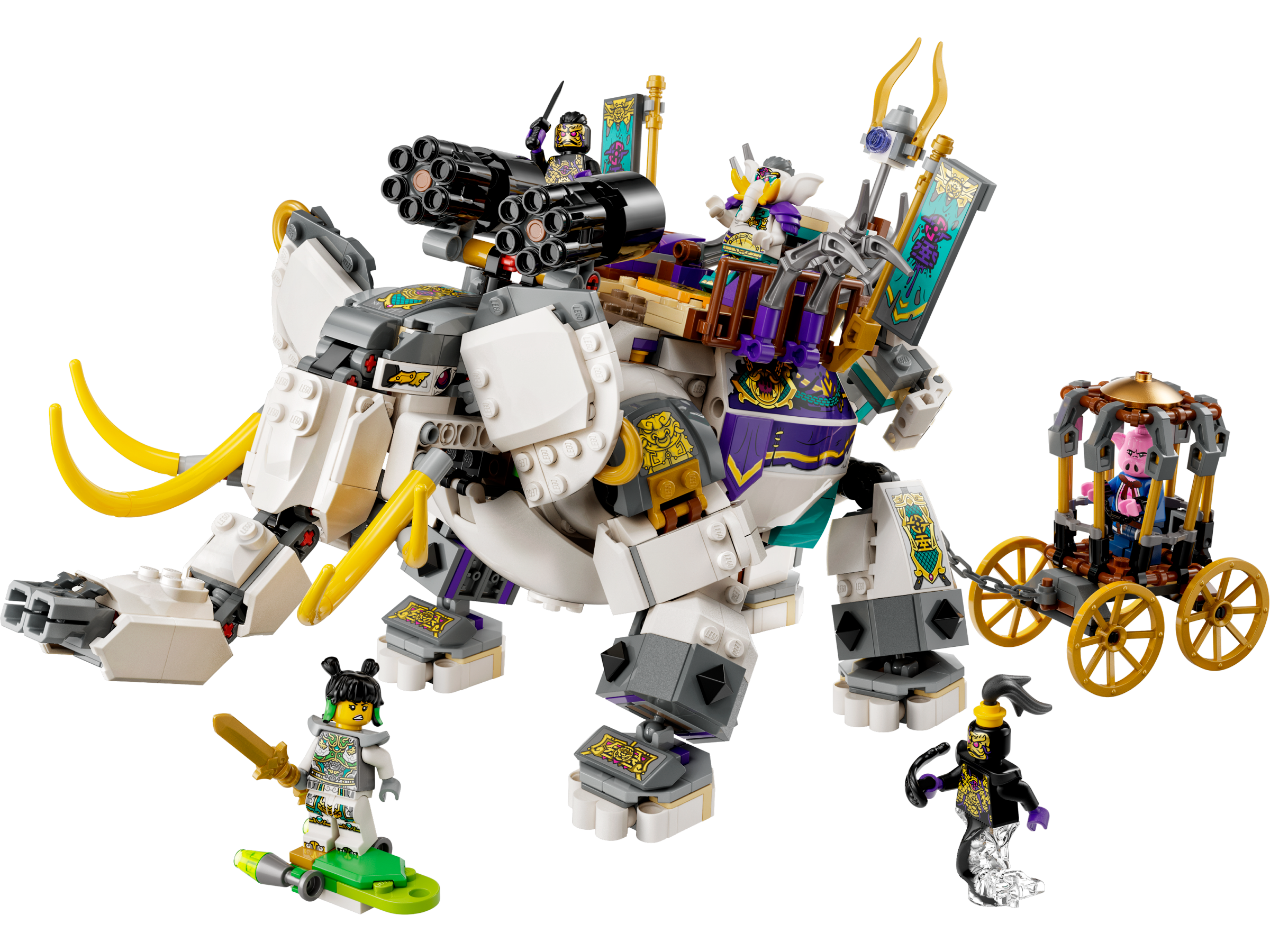 Lego Yellow Tusk Elephant