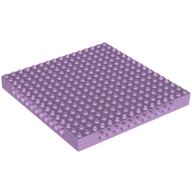 Lego Brick Special 16 x 16 x 1 1/3 with Pinholes / Lavender