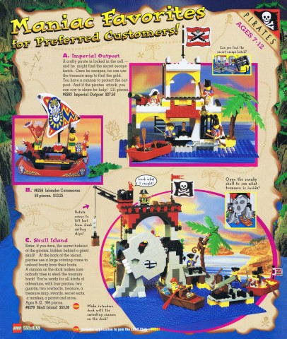 Lego 1995 Insert - Shop at Home - US