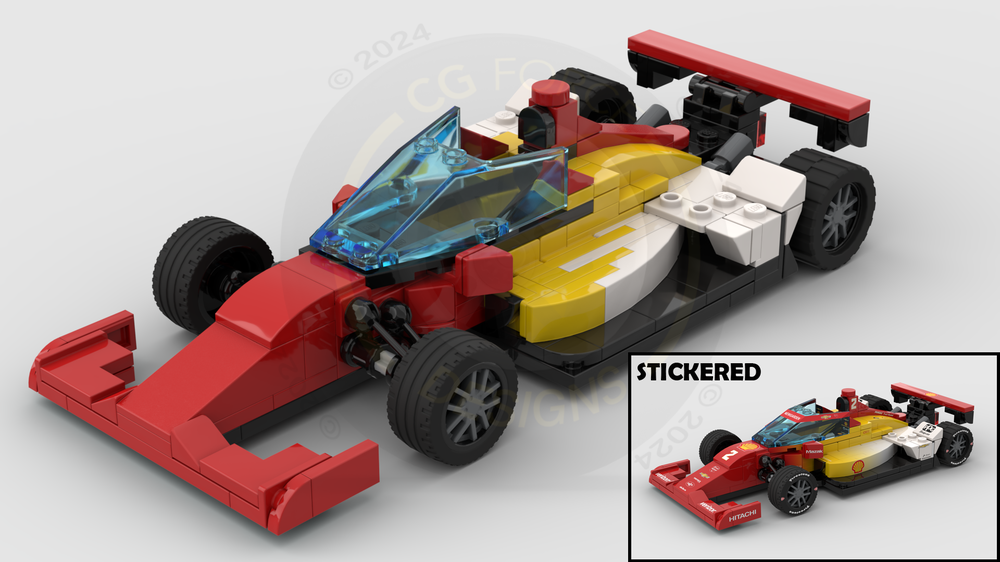 Lego Indycar 2023 PKE Newgarden Oval - Indy 500 special