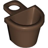 Lego Minifig Neckwear Basket [D Style] / Brown