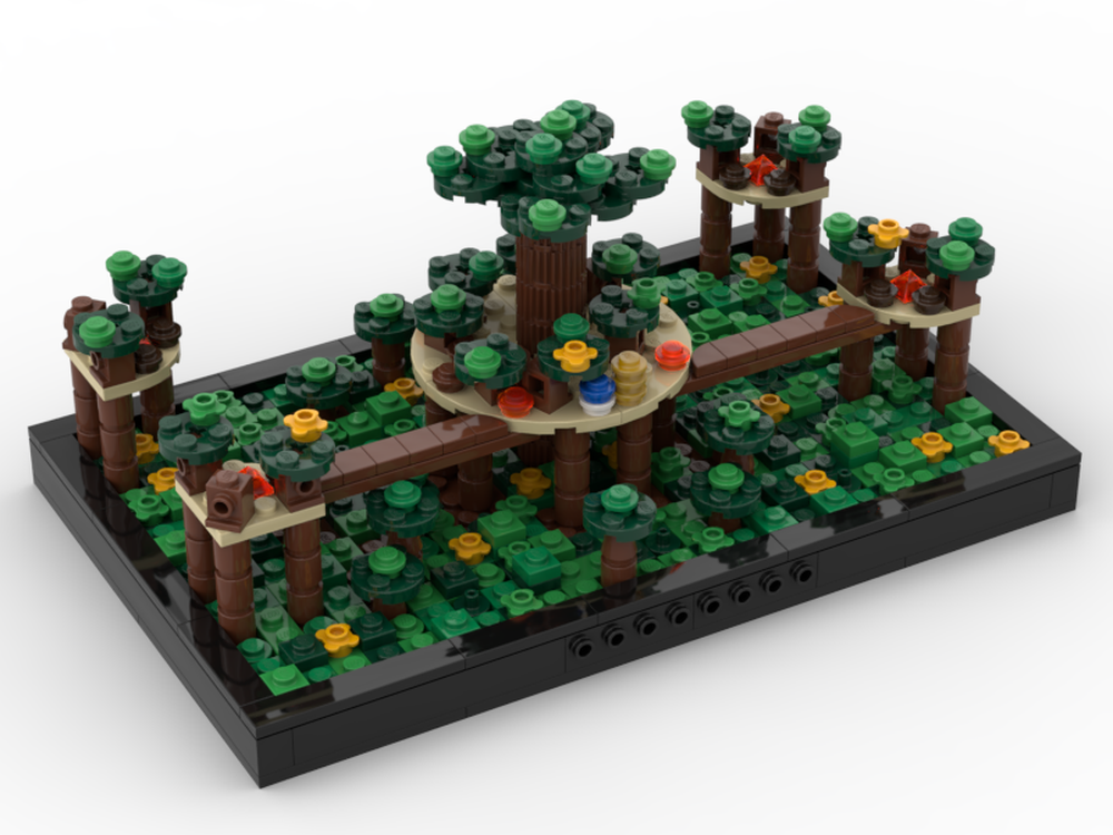 Lego Micro Ewok Village