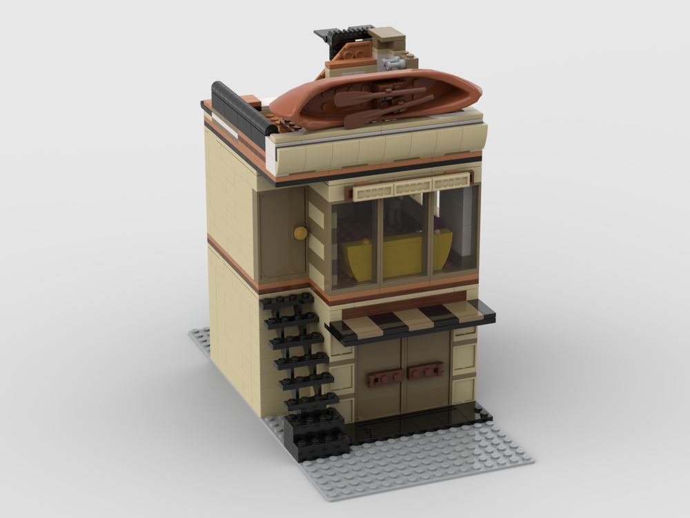 Lego Joey and Chandler - Restobar and Shop
