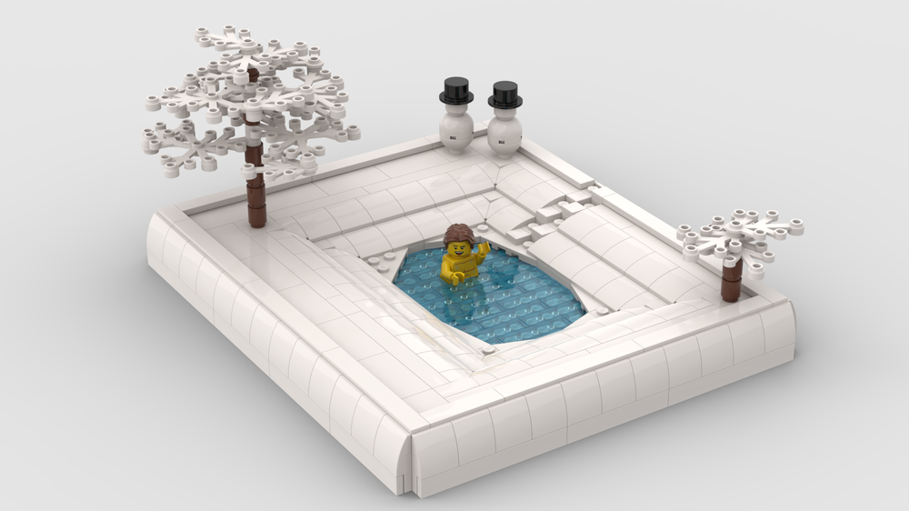 Lego Norwegian ice bath