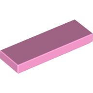 Lego Tile 1 x 3 / Bright Pink