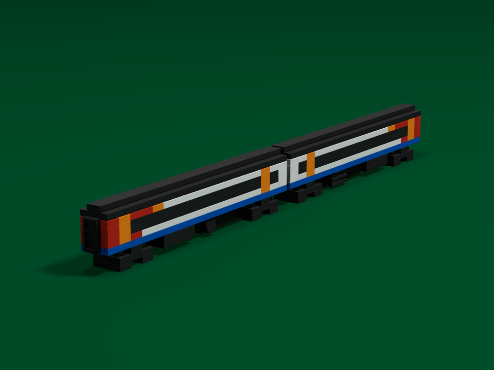 Lego EMT class 158 DMU (Micro)