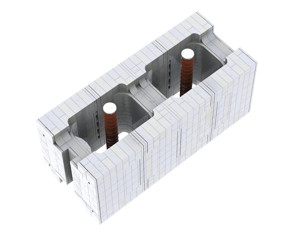 Lego Concrete Masonry Unit