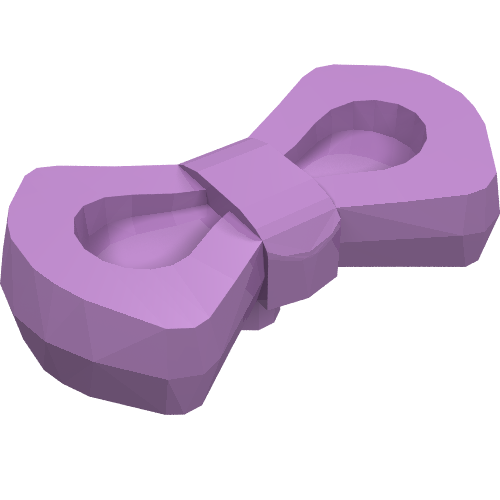 Lego Headwear Accessory Bow (Animal Grooming Kit) / Medium Lavender