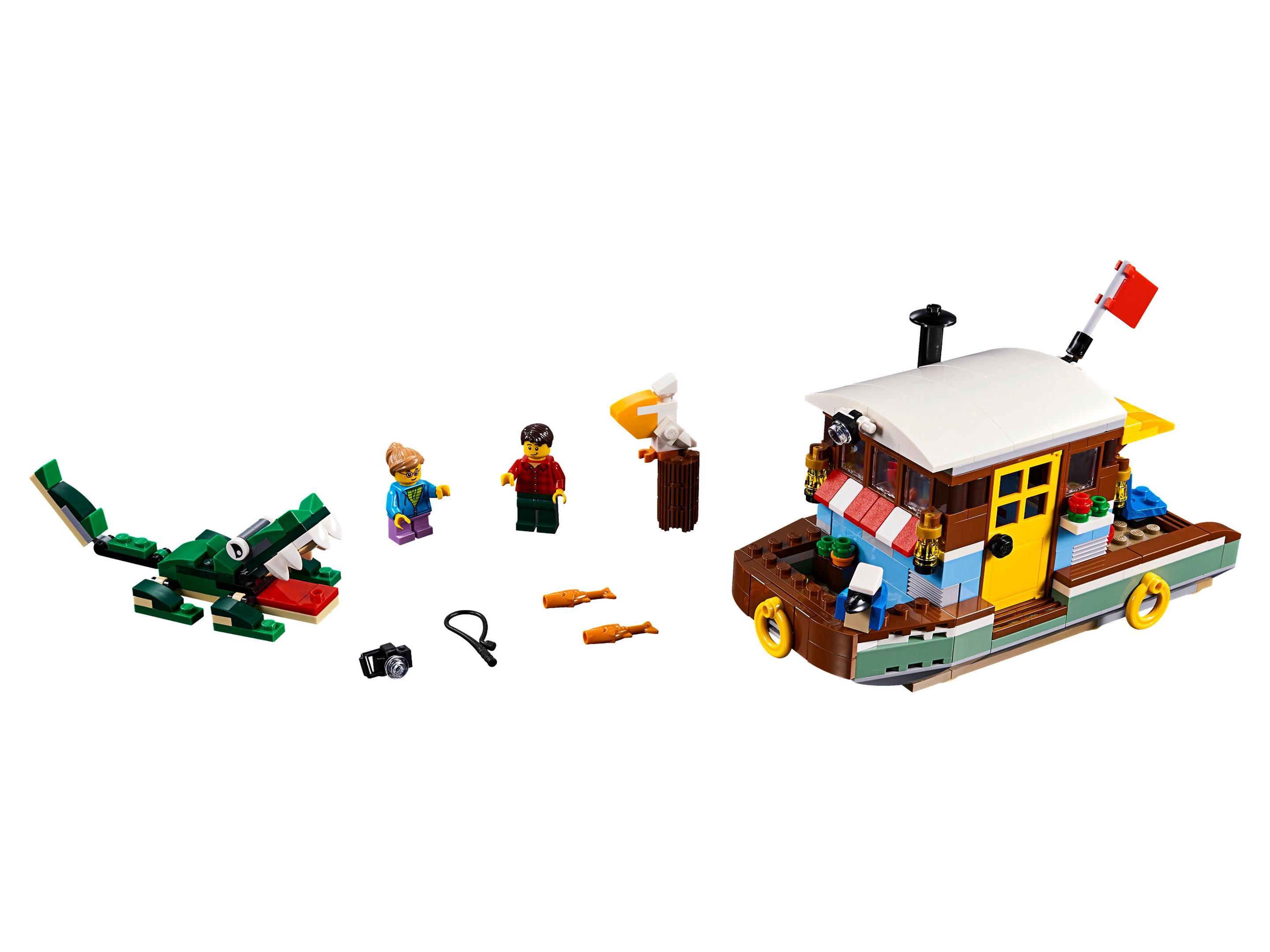 Lego Riverside Houseboat