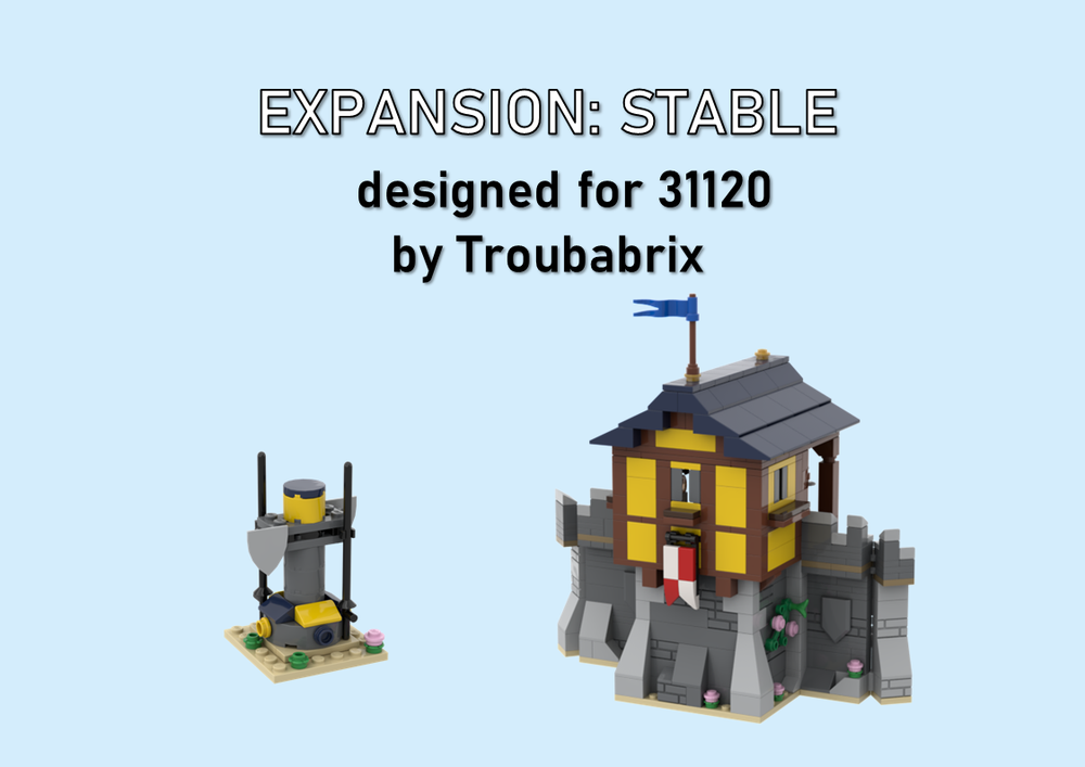 Lego 31120 Expansion: Stable