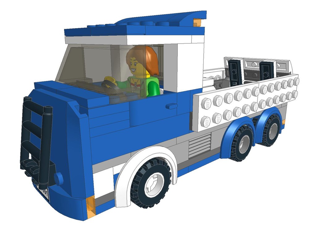 Lego Flatbed City Truck