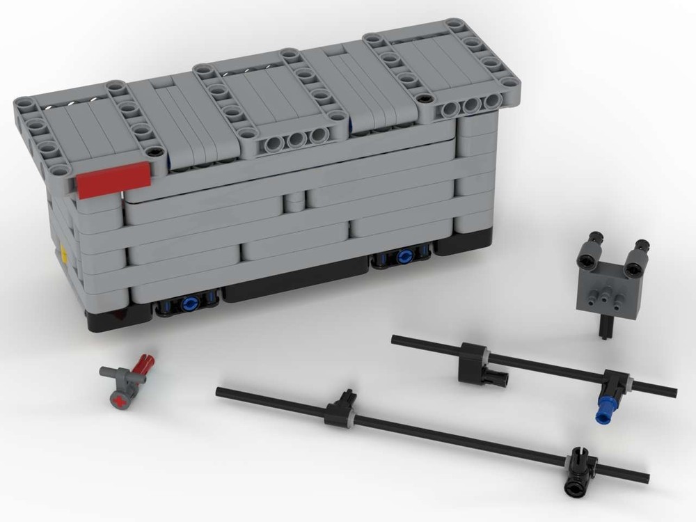 Lego F150 air supply system mod