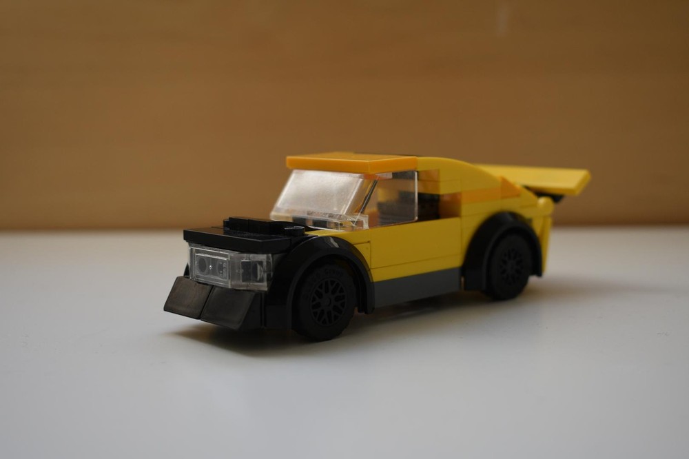 Lego 4-Stud Wide Sports Car