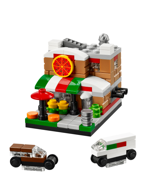 Lego Bricktober Pizza Place
