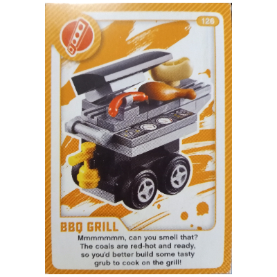 Lego Trading Card, Create The World Living Amazingly - BBQ Grill / [No Color/Any Color]