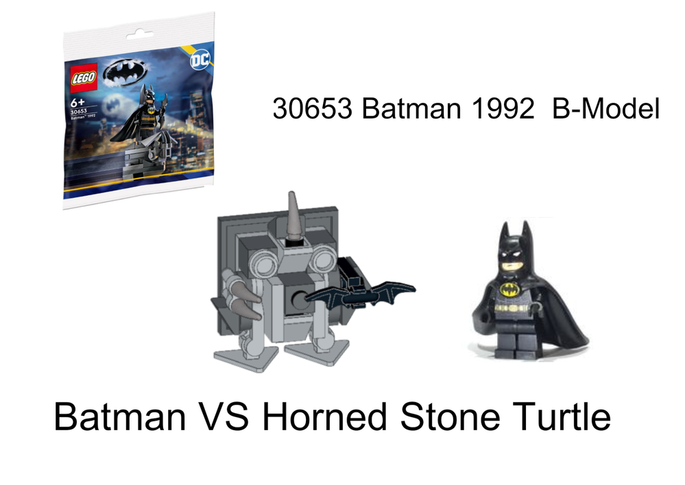 Lego 30653 Batman 1992 B-Model (Batman VS Horned Stone Turtle)