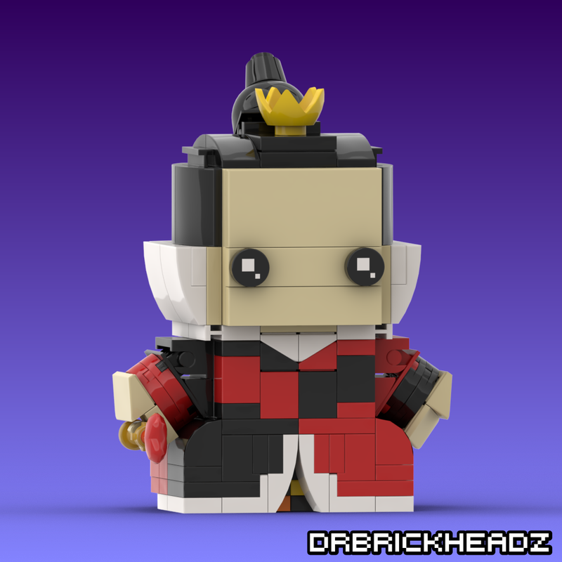 Lego Queen of Hearts (Alice in Wonderland) Brickheadz