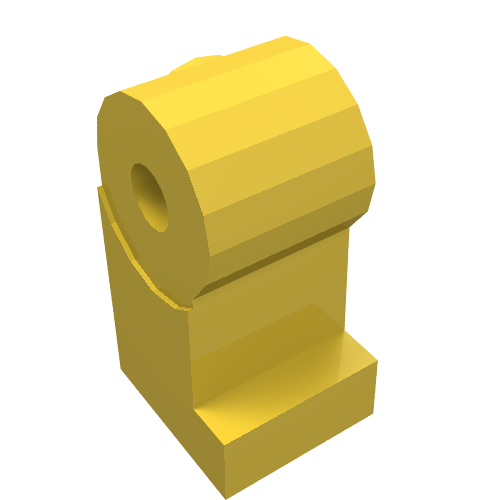 Lego Leg, Left / Yellow