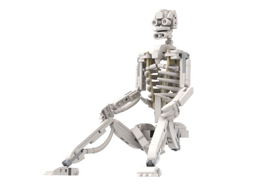 Lego Human skeleton