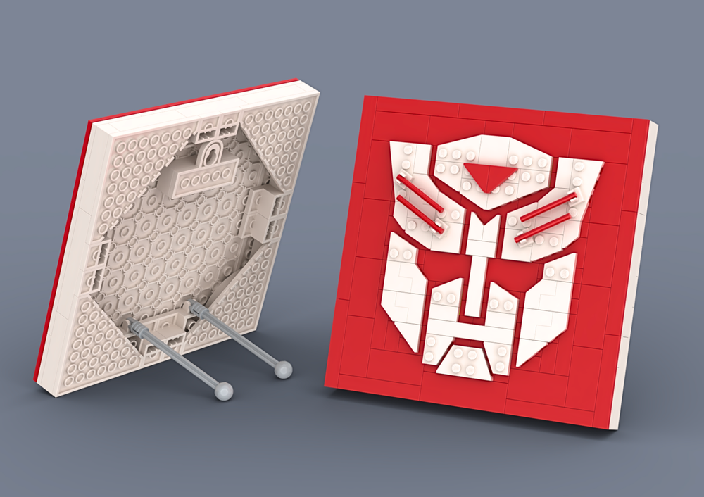 Lego Autobot Symbol Art