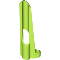 Lego Technic Panel Fairing # 7 Small Long, Large Hole, Side A / Lime