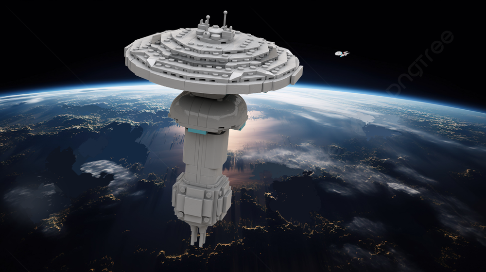 Lego Earth Spacedock
