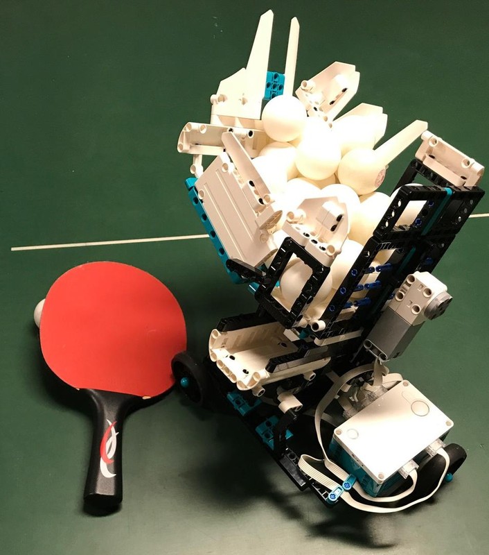 Lego Ping Pong Inventor - Ball machine and game