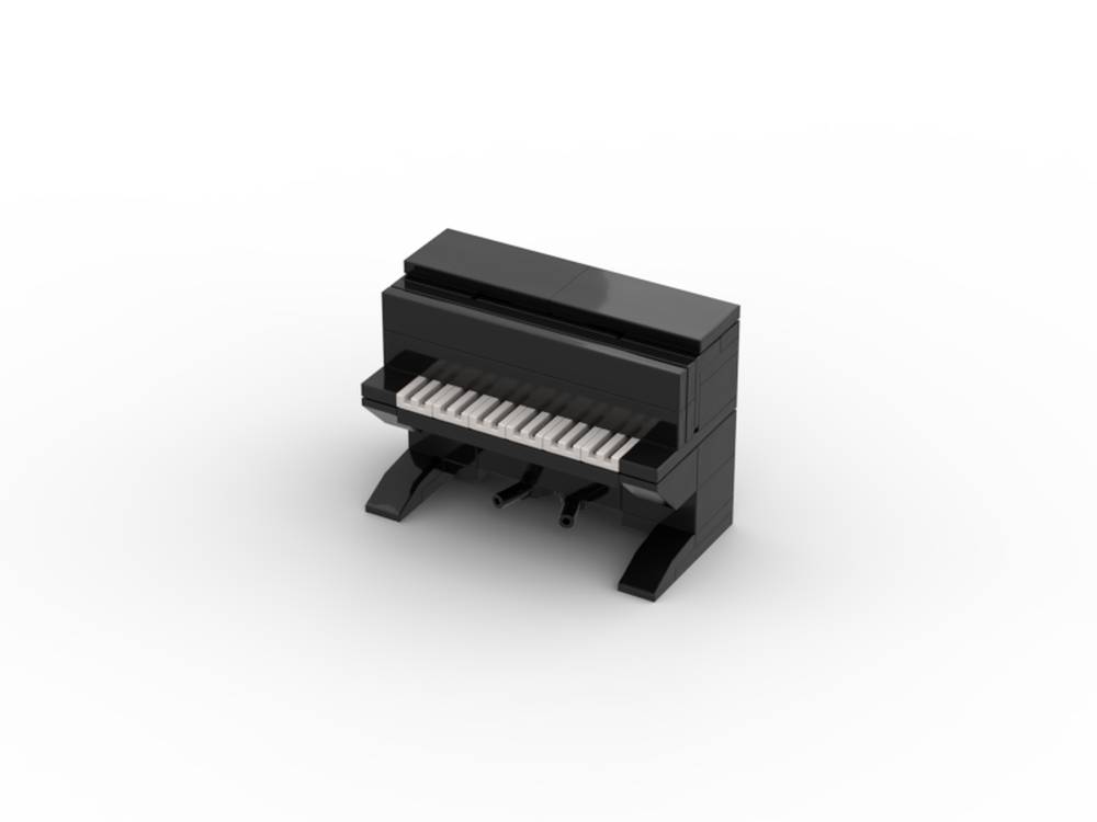 Lego upright piano