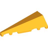 Lego Brick Wedged, Sloped 2 x 5 Left / Bright Light Orange