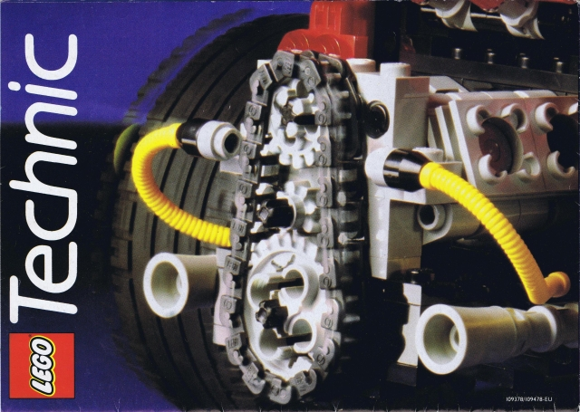 Lego 1993 Medium Technic European Foldout (109378/109478-EU (UK/F/NL))