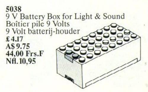 Lego 9V Battery Box