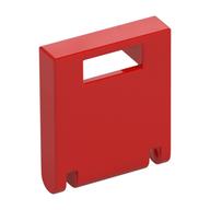 Lego Box 2 x 2 x 2 Door with Slot / Red