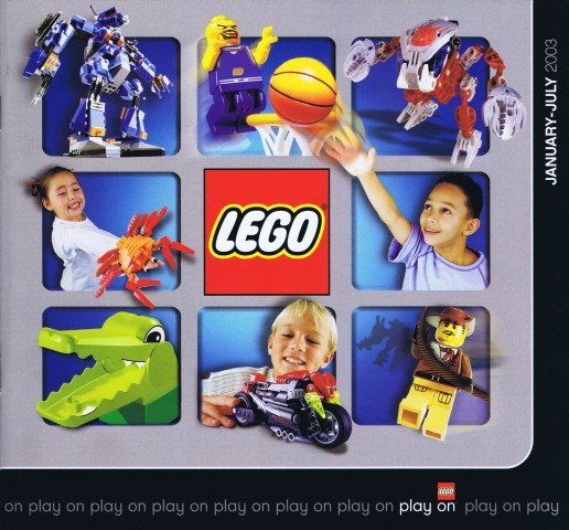 Lego 2003 Large UK January - July (420.6618-GB/no prices)