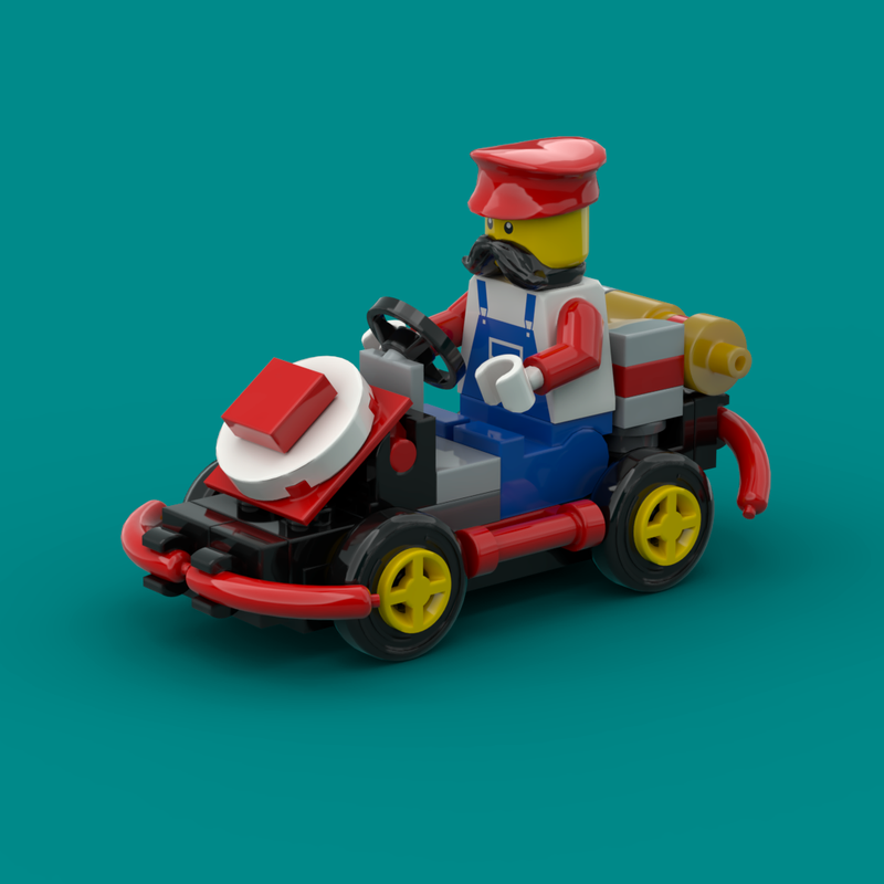 Lego Mario Kart - Pipe Frame