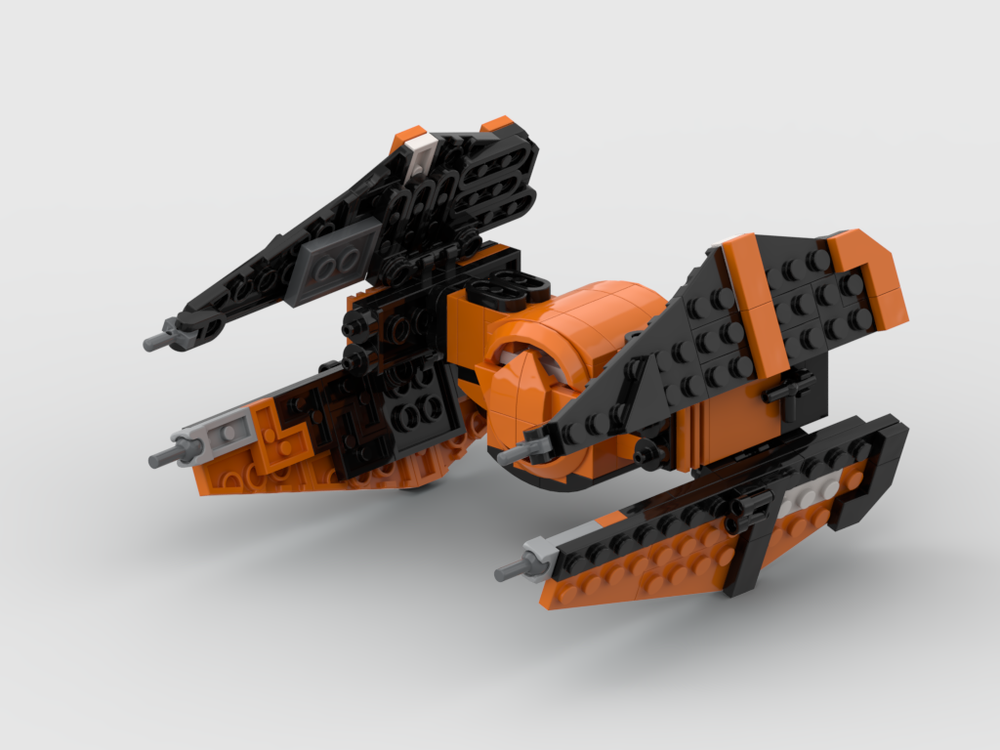 Lego Imperial Interceptor TIE 76918 Alternate Build