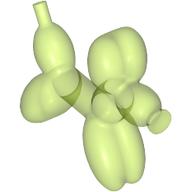 Lego Balloon Dog / Trans-Bright Green