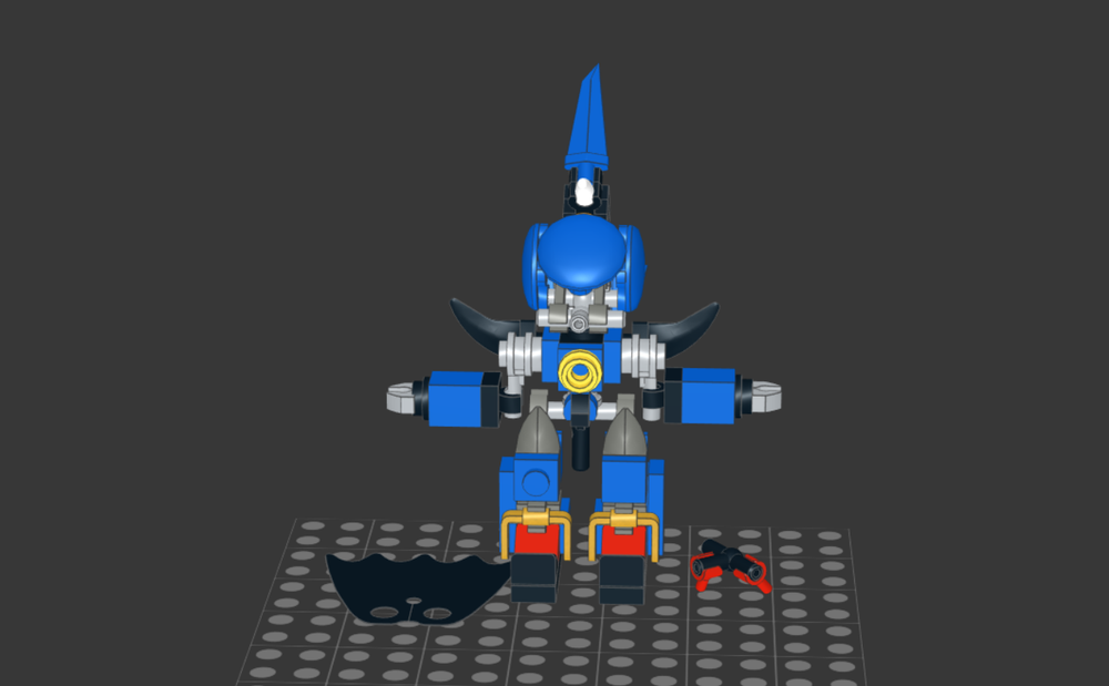 Lego mini neo metal sonic.
