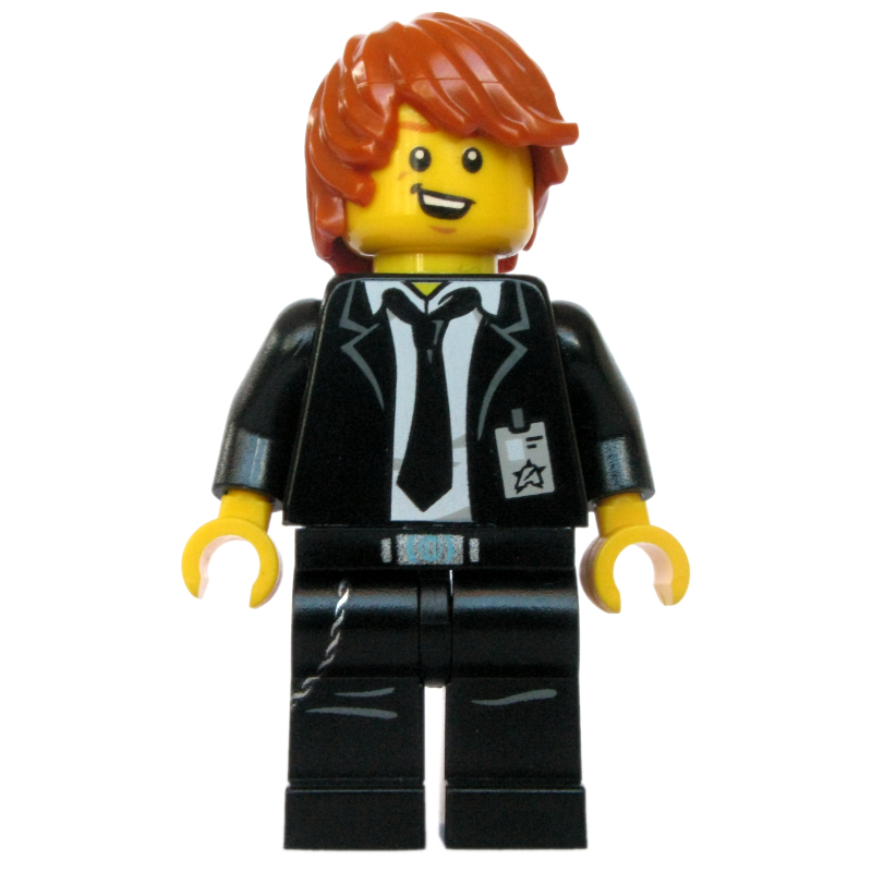 Lego Agent Max Burns