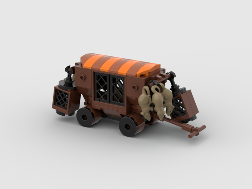 Lego Rat Catcher's Wagon