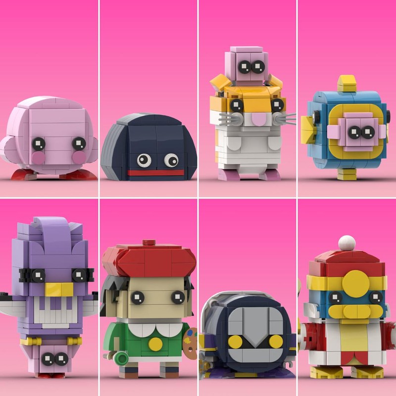 Lego Kirby Brickheadz Collection
