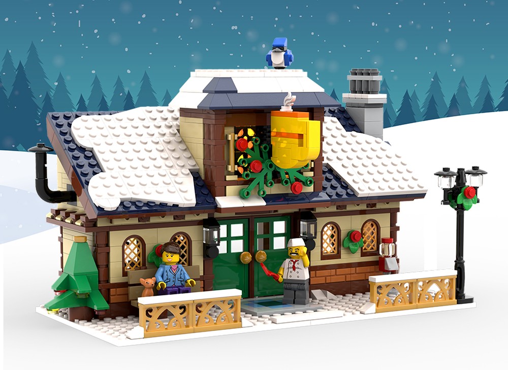 Lego Winter Village Cafe